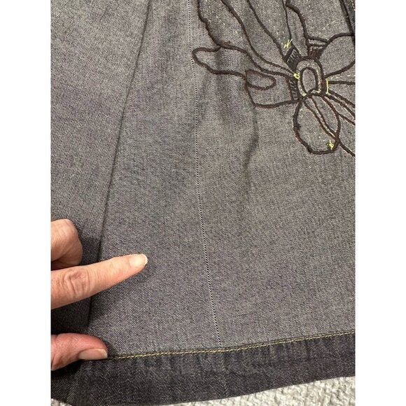 Vtg Alex Kim Jacket Womens 1X Black Floral Sequins Art To Wear Boho Read - Picture 12 of 16